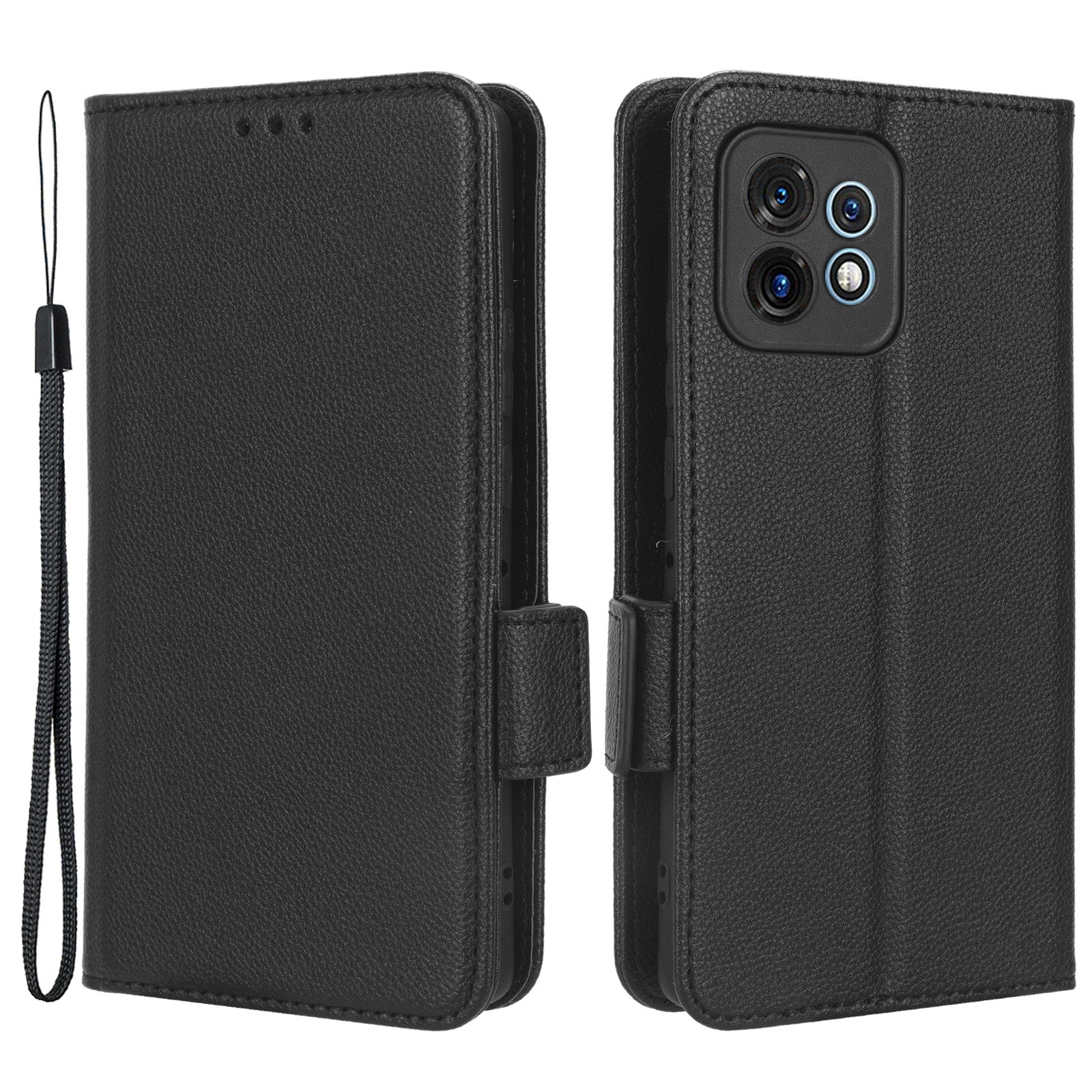 For Motorola Moto X40 5G Edge 40 Pro 5G Edge (2023) Dual Magnetic Clasp Wallet Stand Anti-drop Cover Litchi Texture PU Leather Phone Case For Motorola Moto X40 5G Edge 40 Pro 5G Edge (2023) Dual Magnetic Clasp Wallet Stand Anti-drop Cover Litchi Texture PU Leather Phone Case